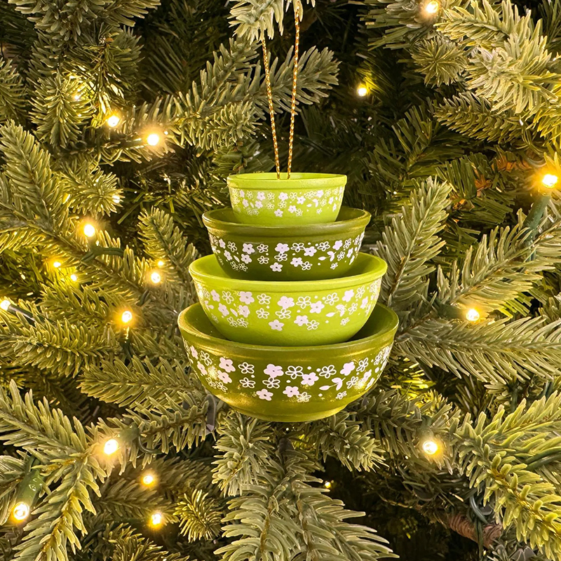 Christmas Bowl Stack Ornament