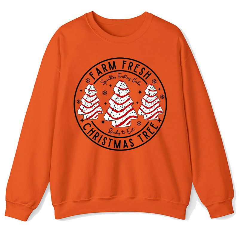 Farm Fresh Christmas Tree Teacher Sweatshirt