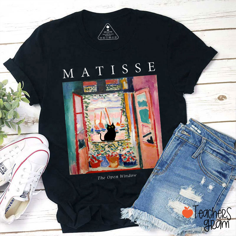 Matisse The Open Window Teacher T-Shirt