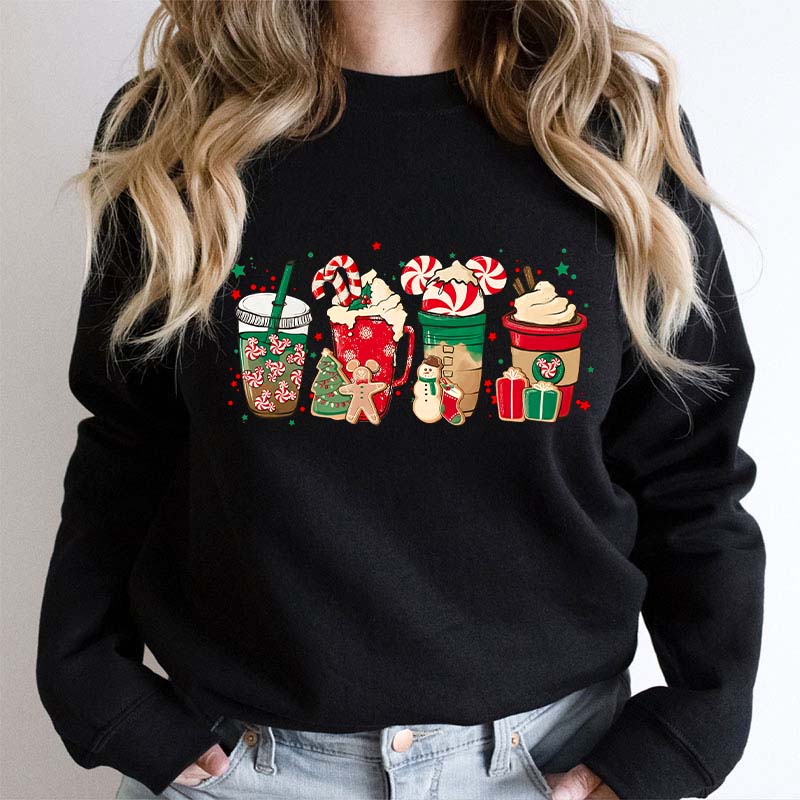 Bet You Want Some Christmas Drink Teacher Sweatshirt