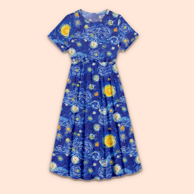 Night Of Stars And Moon Teacher One Piece Dress