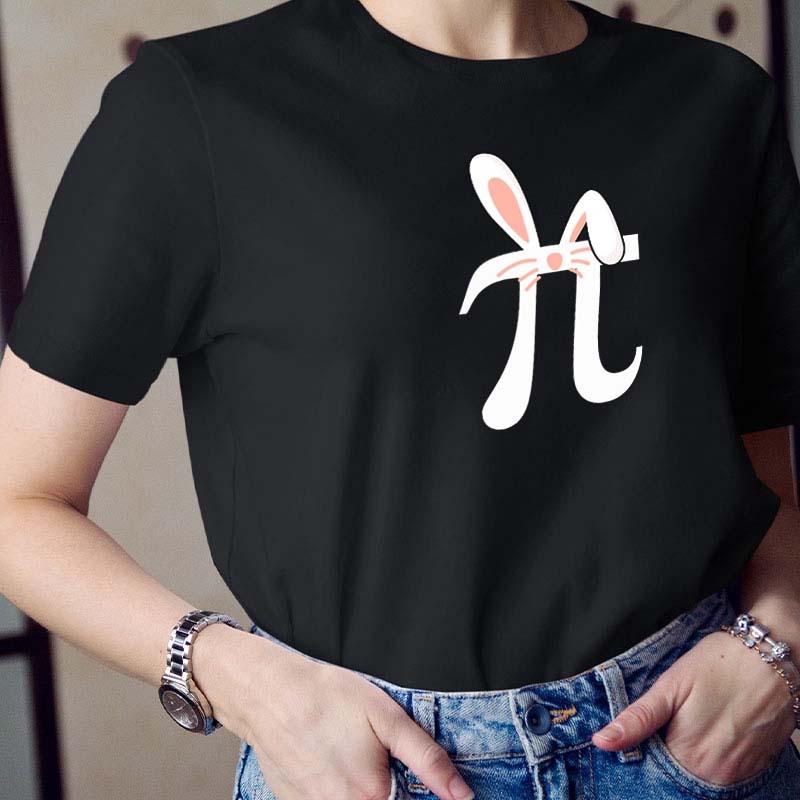 Pi Easter Bunny Teacher T-Shirt