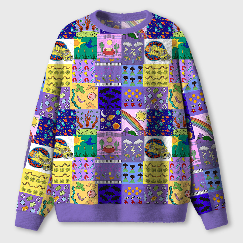 Take Chances Make Mistakes Get Messy Teacher Ugly Fluffy Christmas Sweater