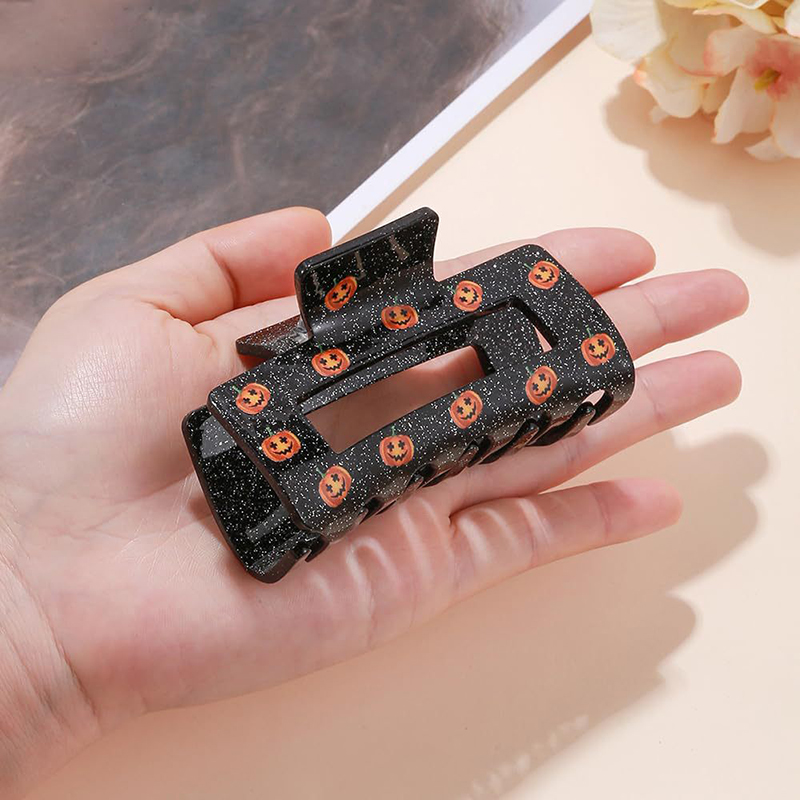 Halloween Pumpkin Hair Clips