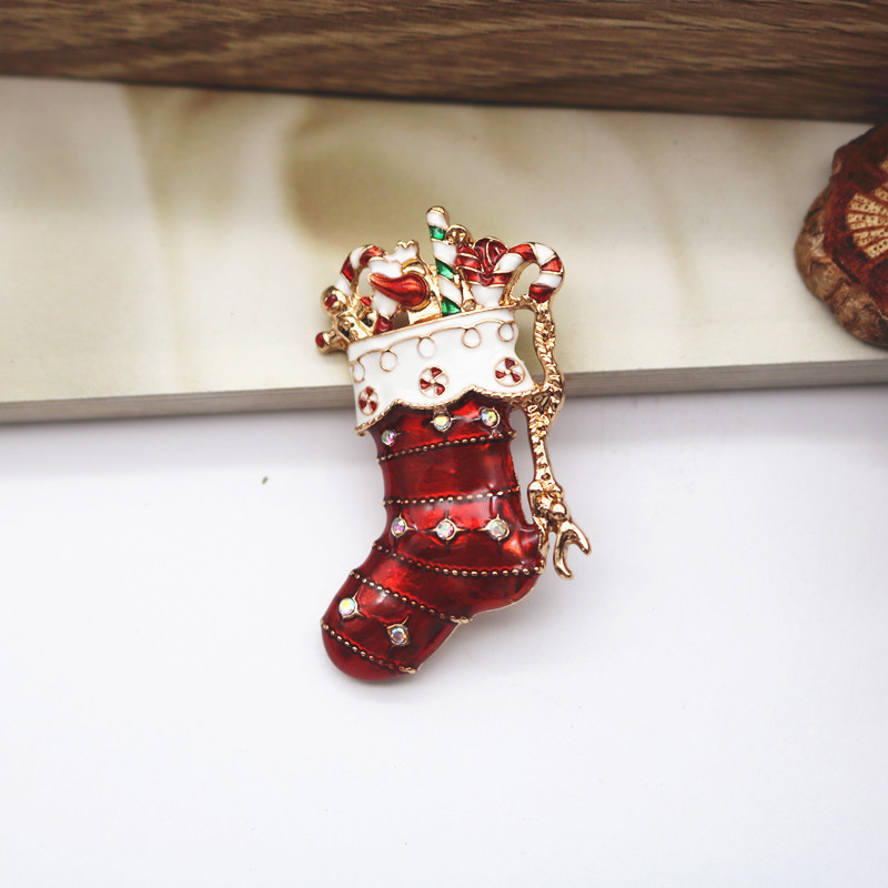 Christmas Stockings Teacher Pin