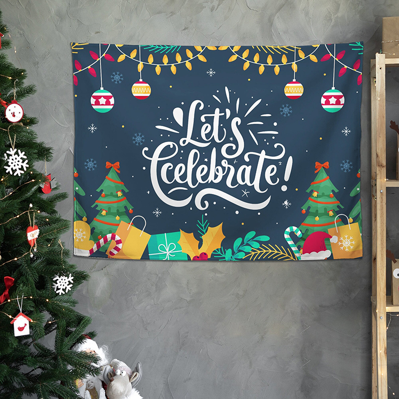 Let's Celebrate Teacher Classroom Tapestry