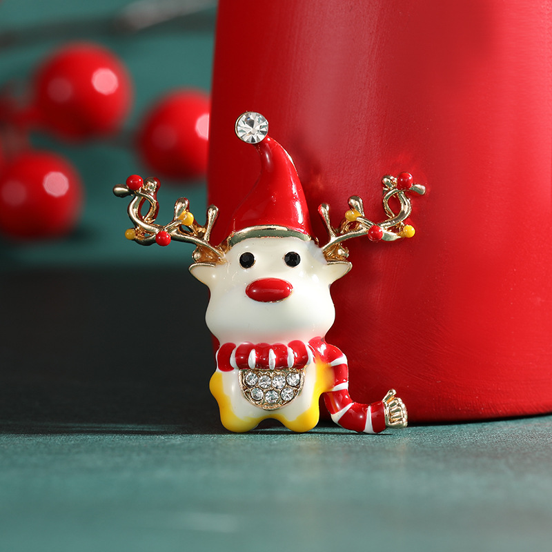 Cute Reindeer Teacher Pin