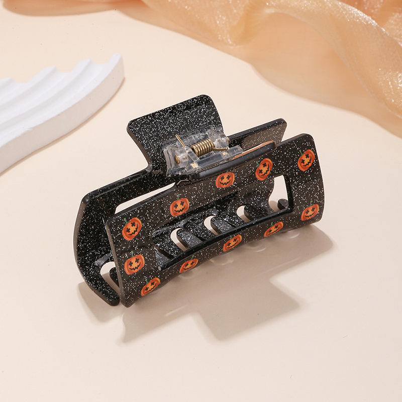 Halloween Pumpkin Hair Clips