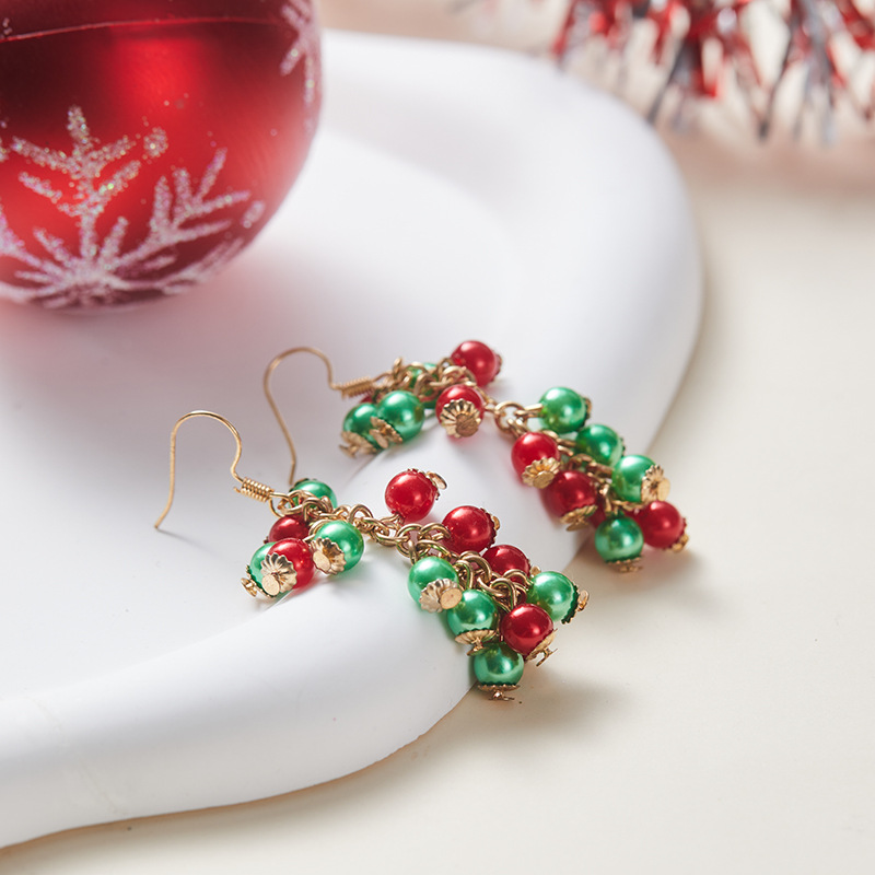 Jingle Bells Teacher Metal Earrings