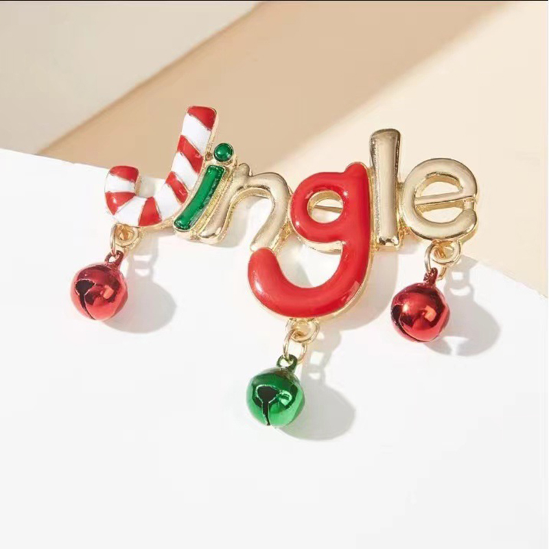 Cartoon Bell Jingle Teacher Pin
