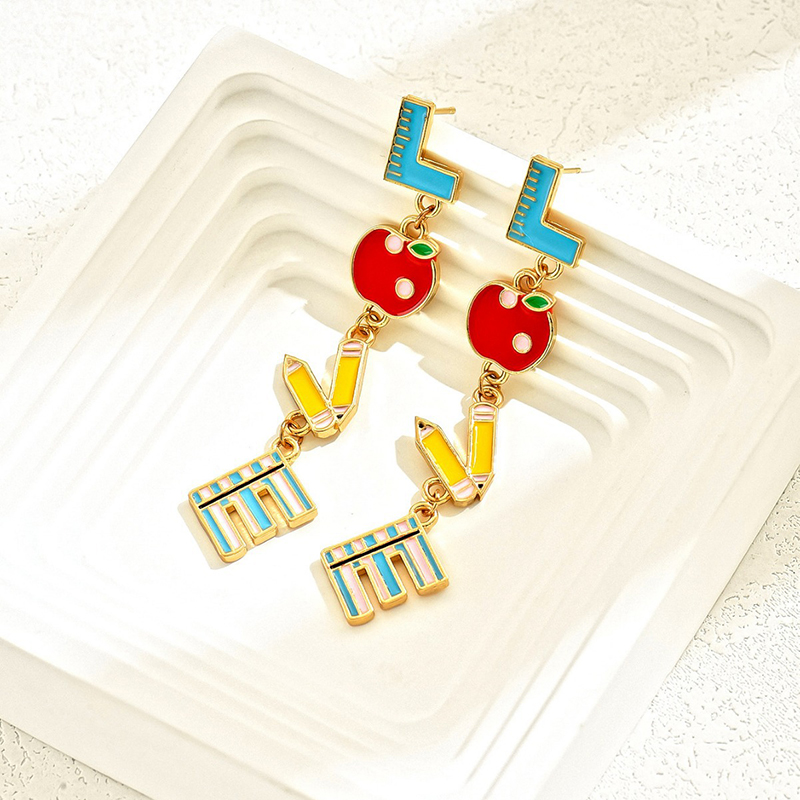 LOVE Pencil Earrings
