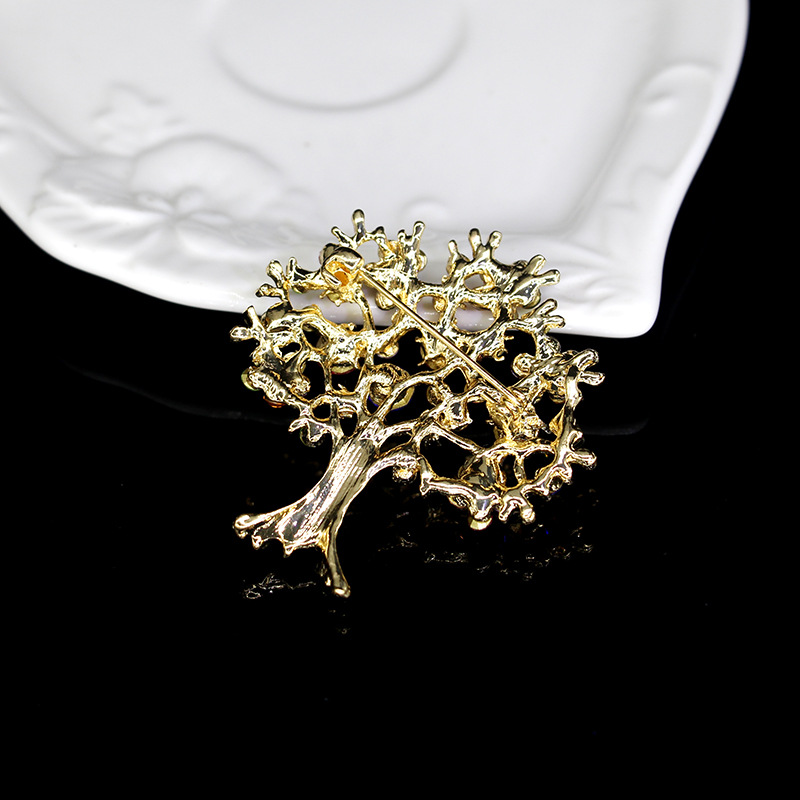 Colorful Diamond Tree Of Life Teacher Pin