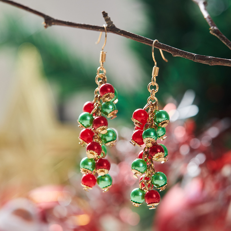 Jingle Bells Teacher Metal Earrings
