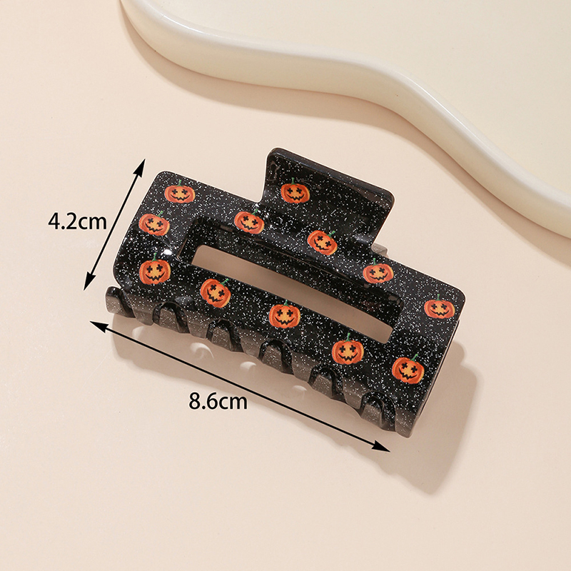 Halloween Pumpkin Hair Clips
