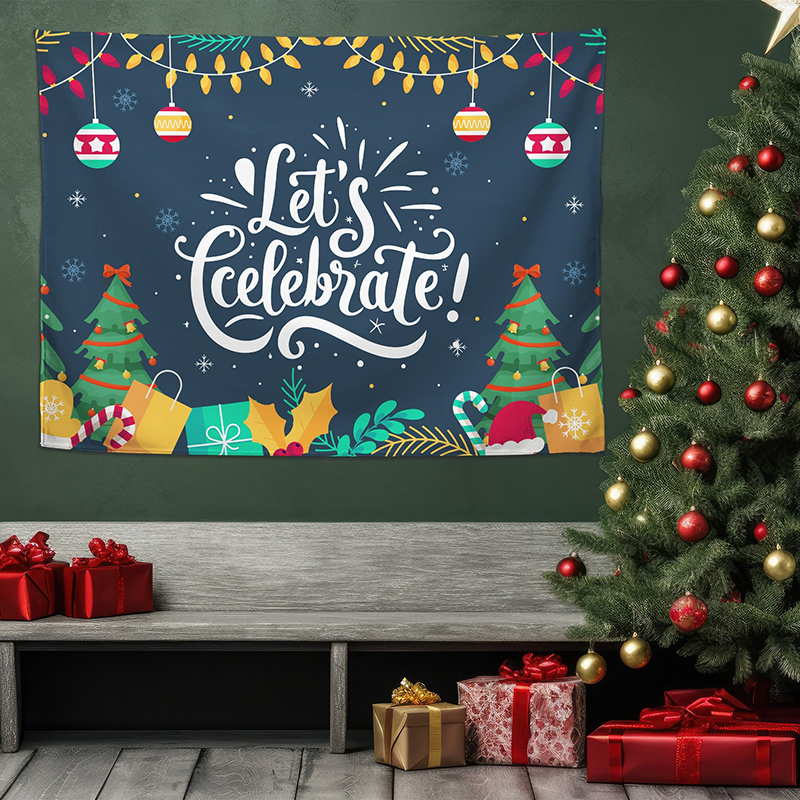 Let's Celebrate Teacher Classroom Tapestry