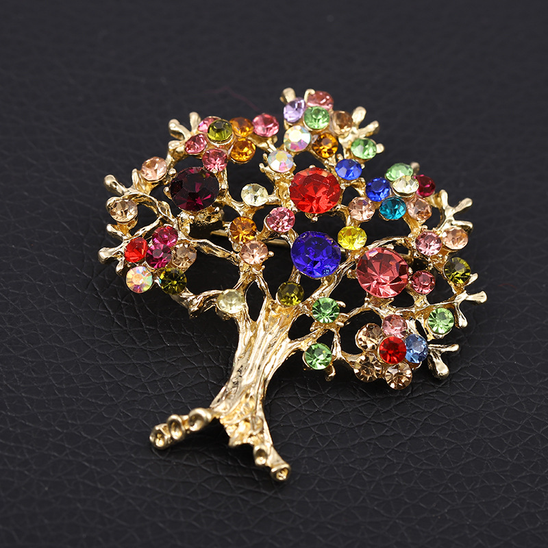 Colorful Diamond Tree Of Life Teacher Pin