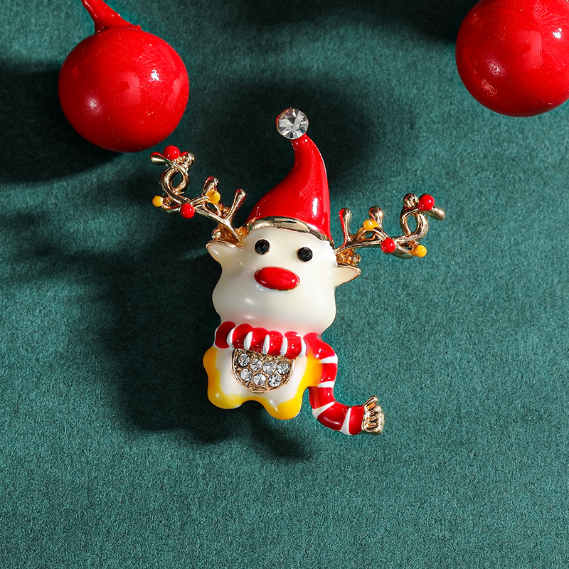 Cute Reindeer Teacher Pin