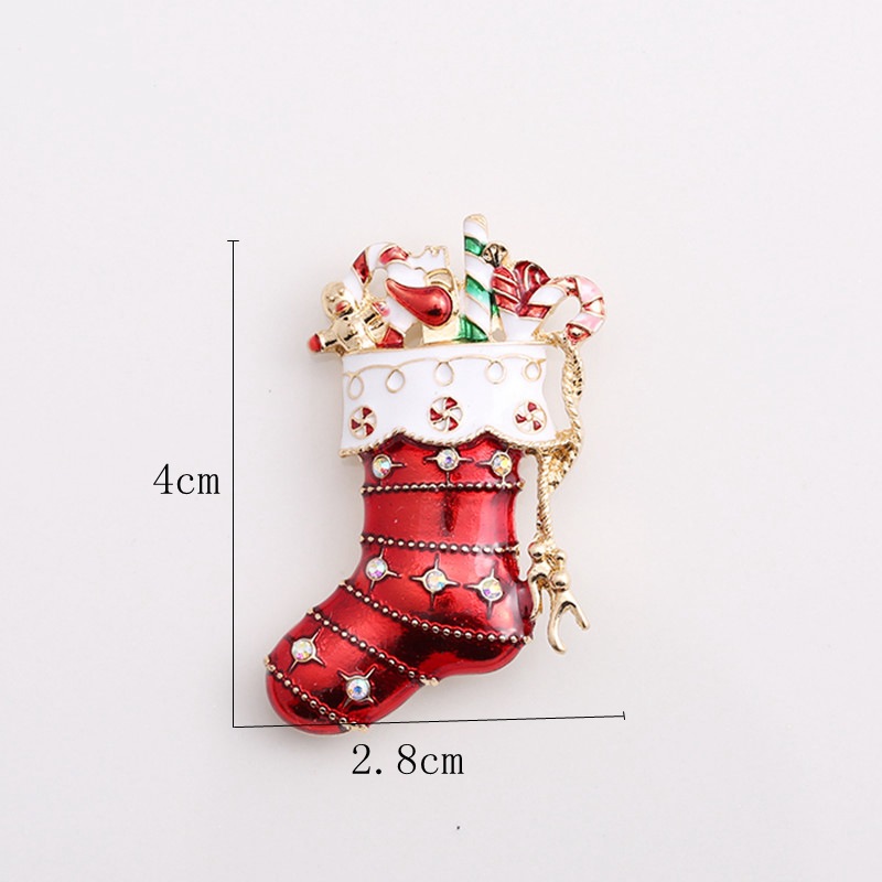 Christmas Stockings Teacher Pin