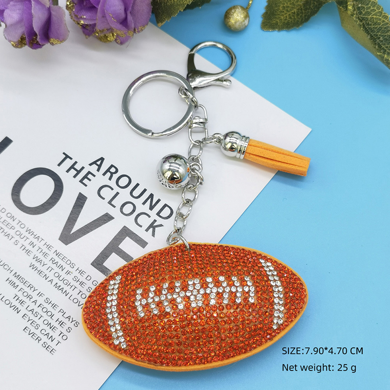 Diamond Sport Teacher Keychain