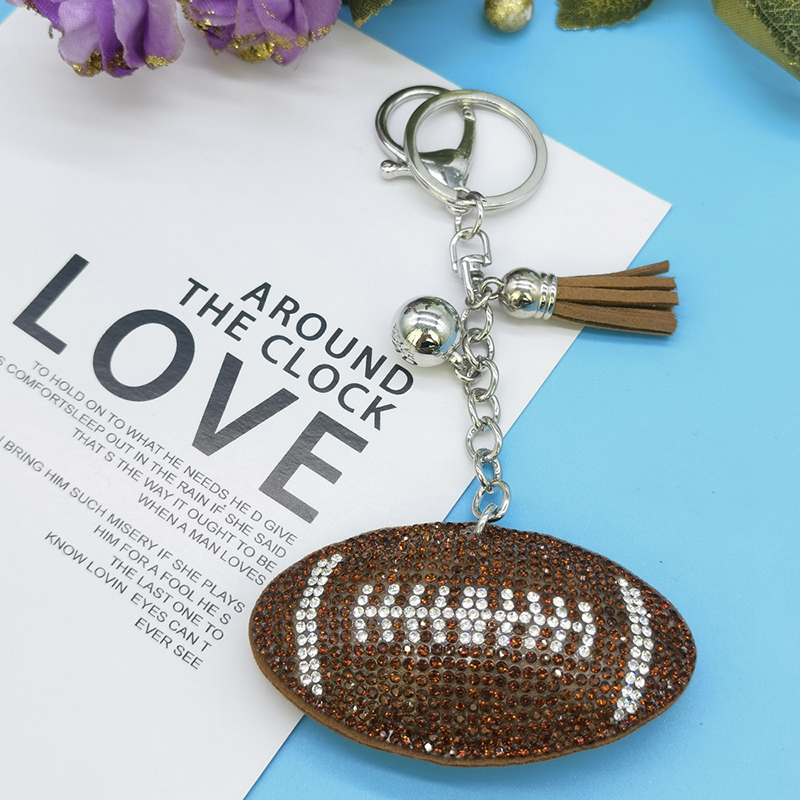 Diamond Sport Teacher Keychain