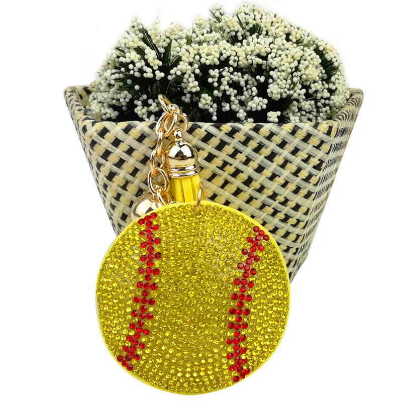 Diamond Sport Teacher Keychain