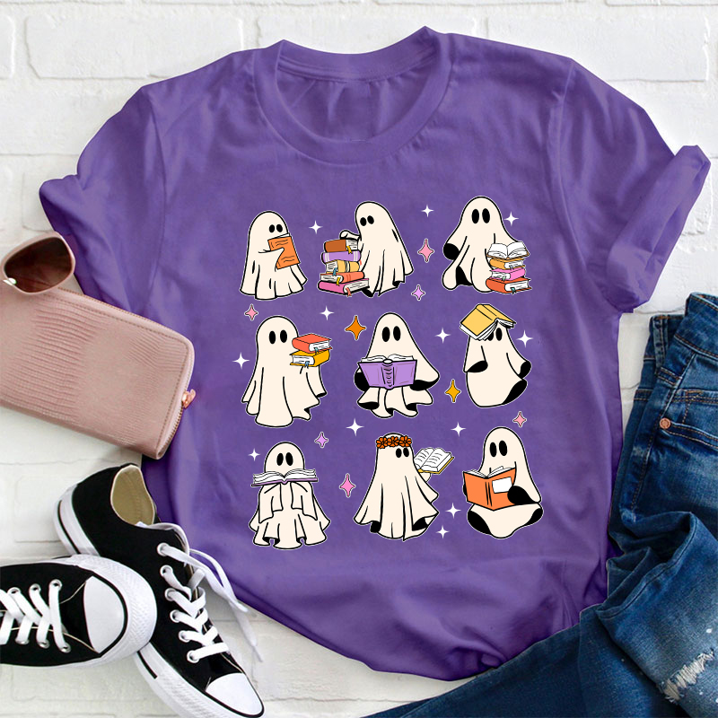 Reading Ghosts Teacher T-Shirt