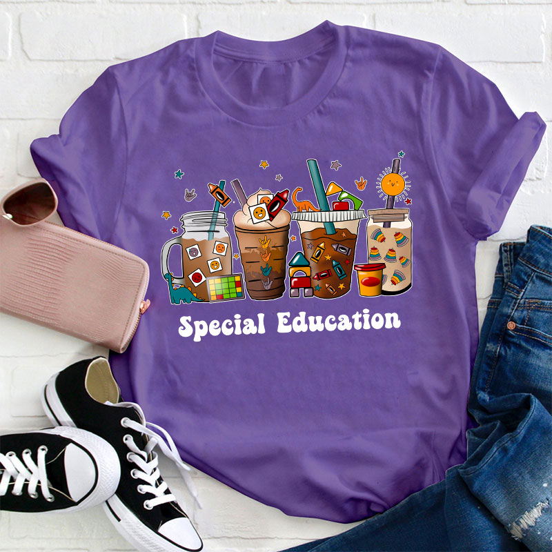 Special Education Beverage Teacher T-Shirt