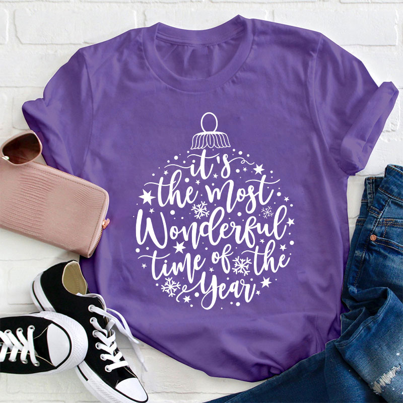 It's The Most Wonderful Time Of The Year Teacher T-Shirt