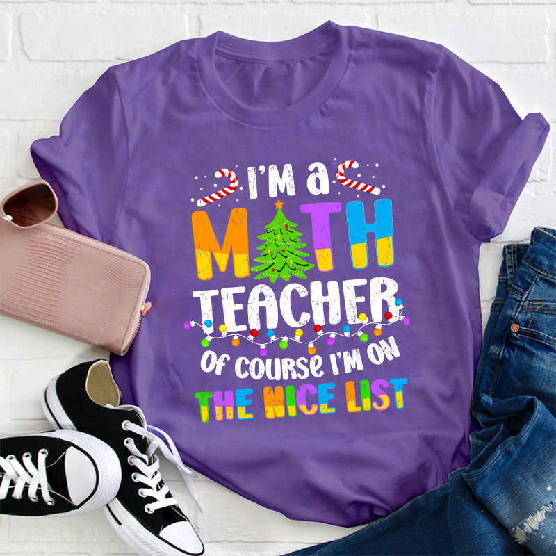 I'm A Math Teacher T-Shirt