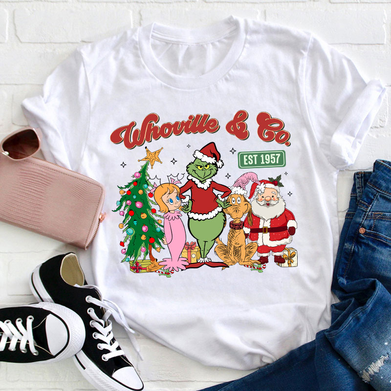 Whoville And Co Teacher T-Shirt Sale-Teachersgram