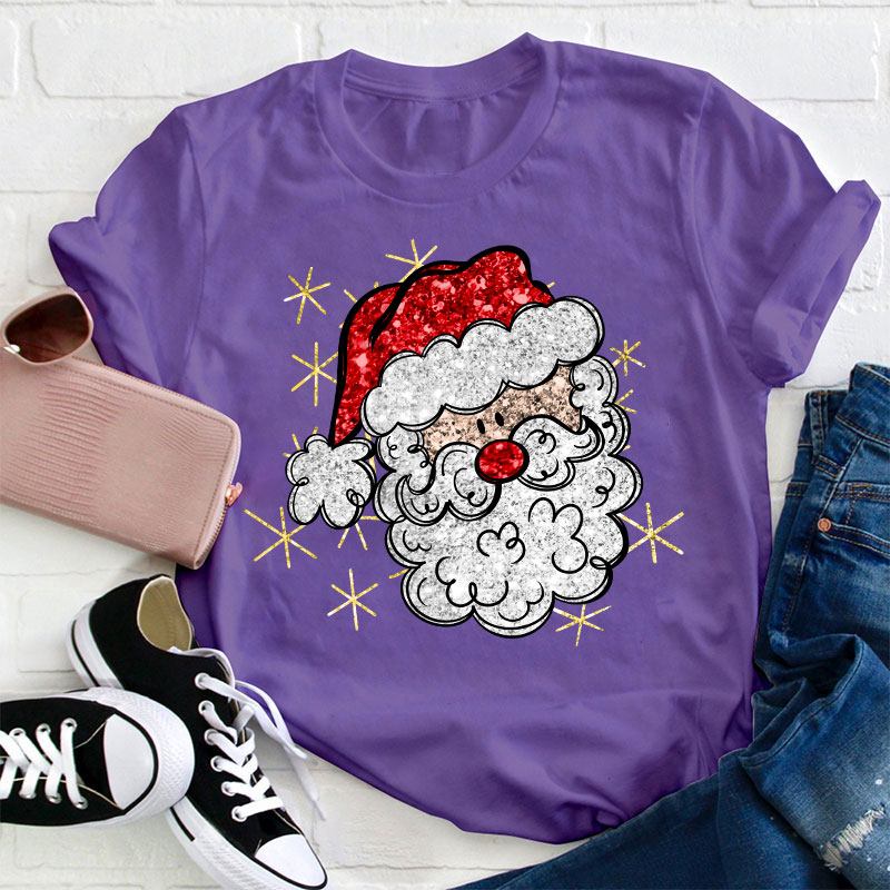Cute Hands Christmas Tree Teacher T-Shirt