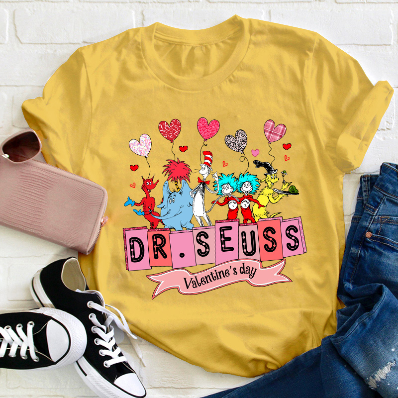Valentine's Day Teacher T-Shirt