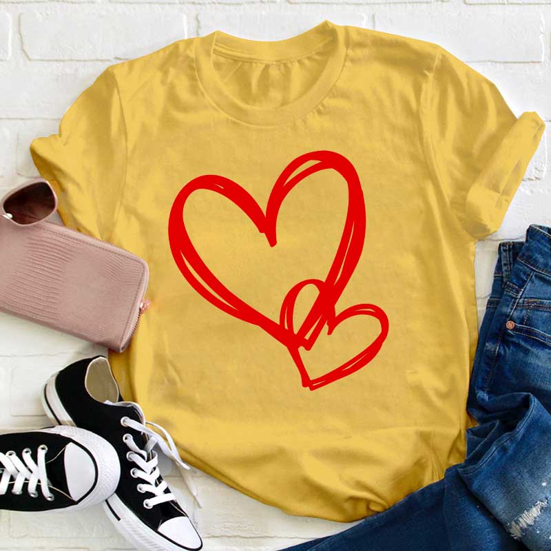 Connected Love Teacher T-Shirt