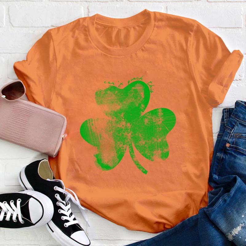 Shamrock St Patrick's Day Teacher T-Shirt