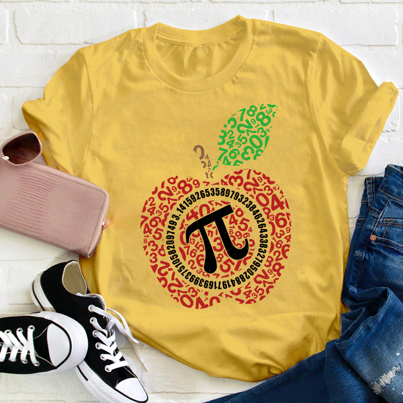 Apple Pi Teacher T-Shirt