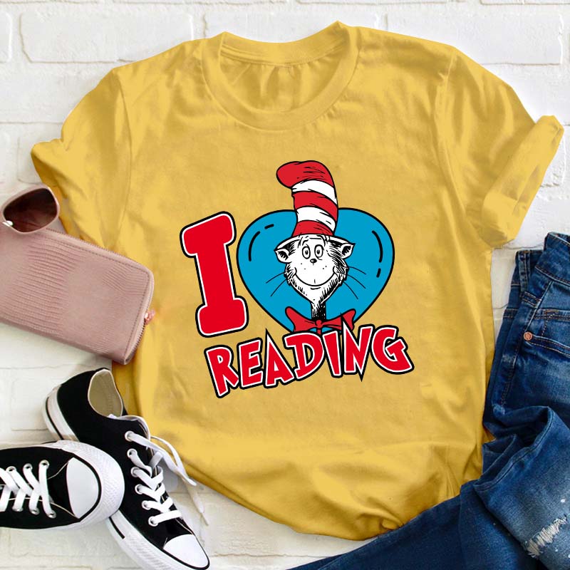 I Love Reading Teacher T-Shirt
