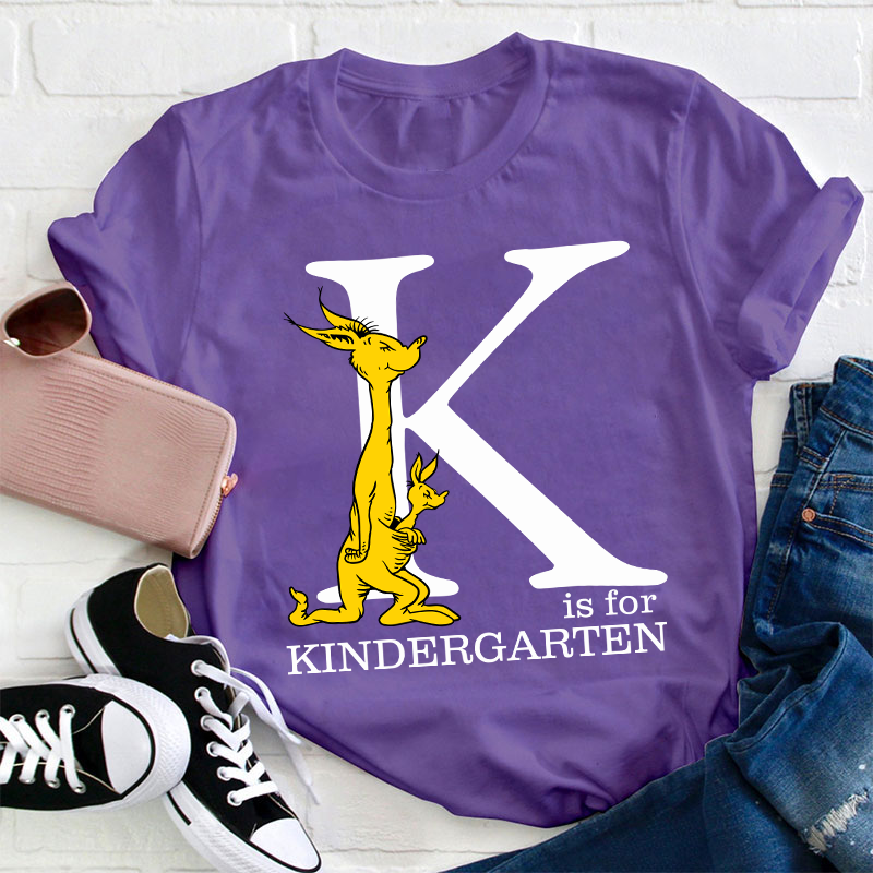Personalized Letter Is For Teacher T-Shirt