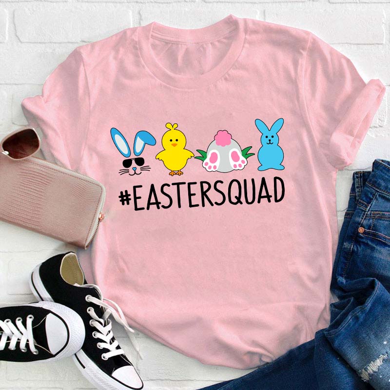 Eastersquad Teacher T-Shirt