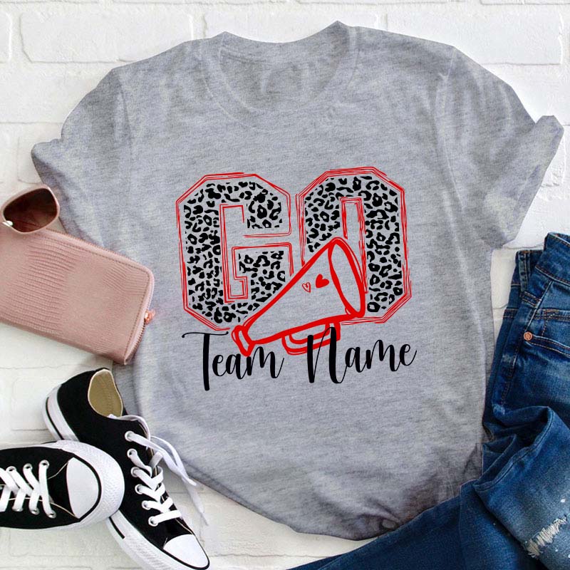 Personalized Go Go Go Teacher T-Shirt