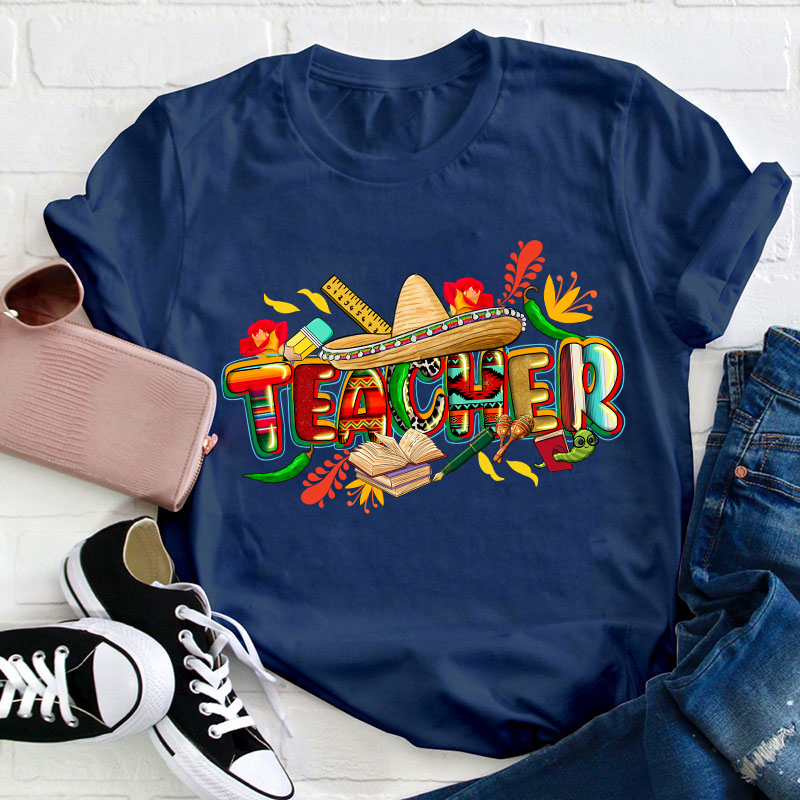 Cinco De Mayo Teacher T-Shirt