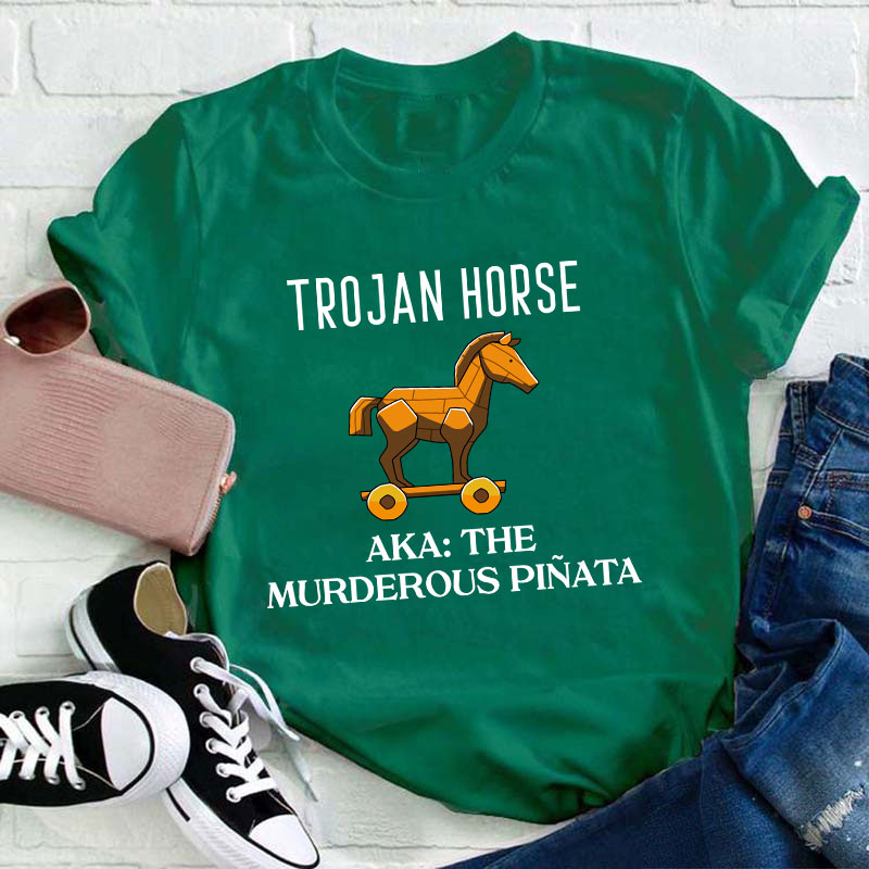 Trojan Horse History Teacher T-Shirt