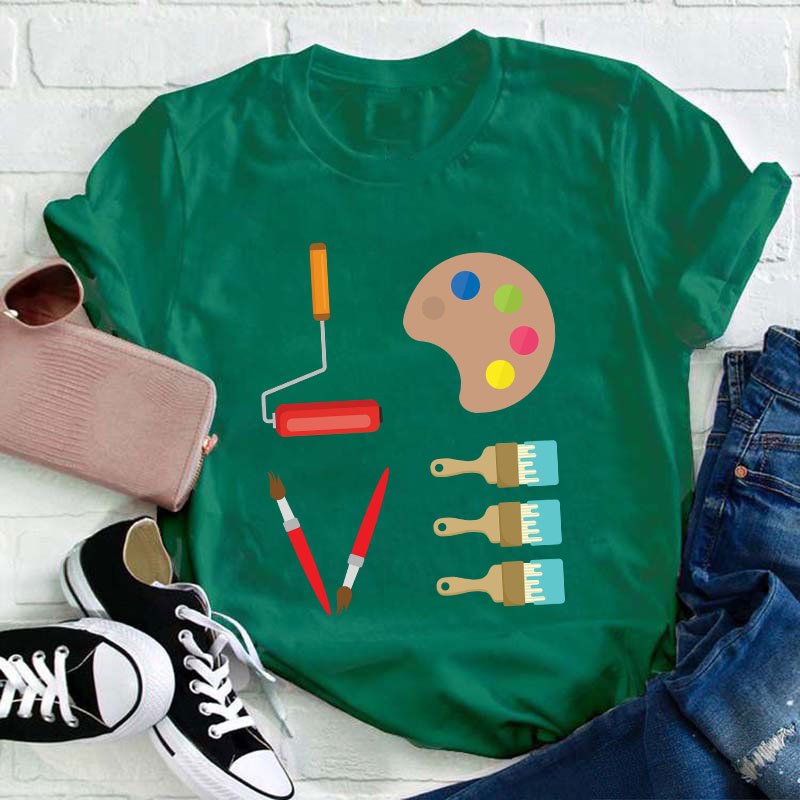 Love Art Teacher T-Shirt