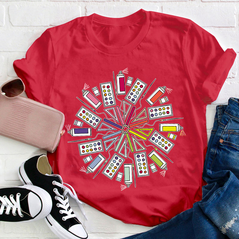 Artist Supply Teacher T-Shirt