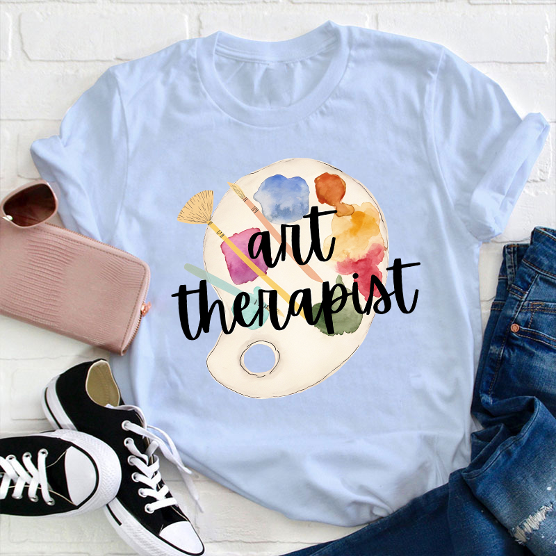 Art Therapiat Teacher T-Shirt
