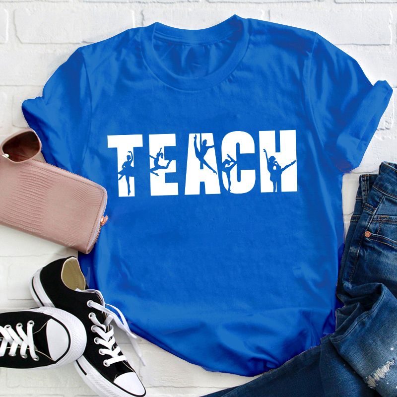 Personalized Dance Name Teacher T-Shirt