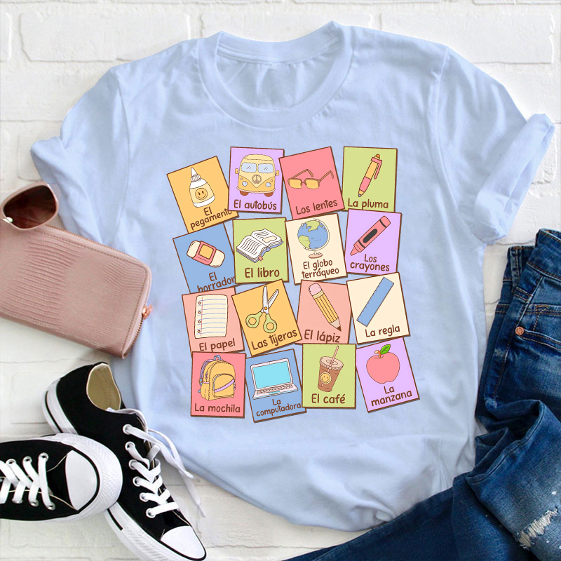 Cute Spanish Teach Spanish Teacher T-Shirt