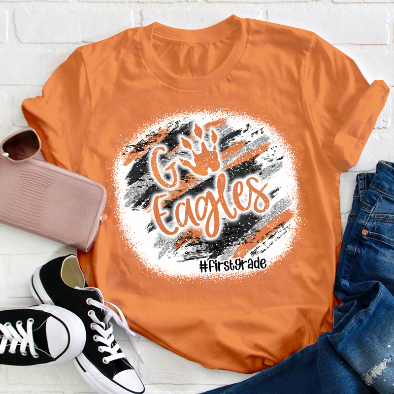 Personalized Cheer Up Team Go Team Teacher T-Shirt