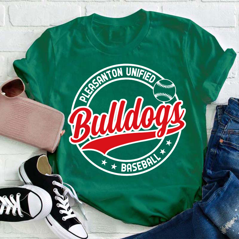 Personalized Ball Icon And Mascot Teacher T-Shirt