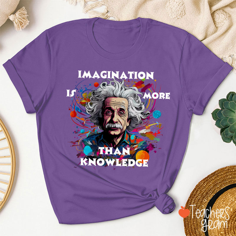 Albert Einstein Quote Teacher T-Shirt