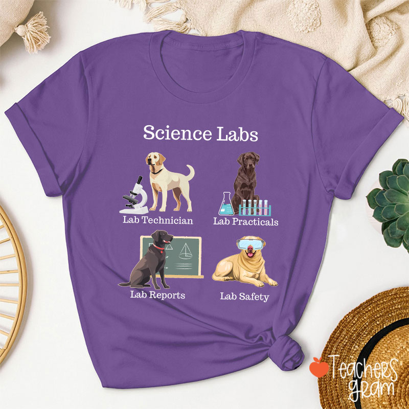 Labrador Retriever Science Lab Teacher T-Shirt